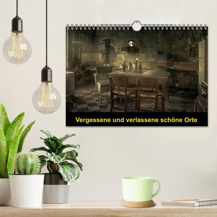 Produktbild: Vergessene und verlassene sch&ouml;ne Orte (Wandkalender 2026 DIN A4 quer), CALVENDO Monatskalender