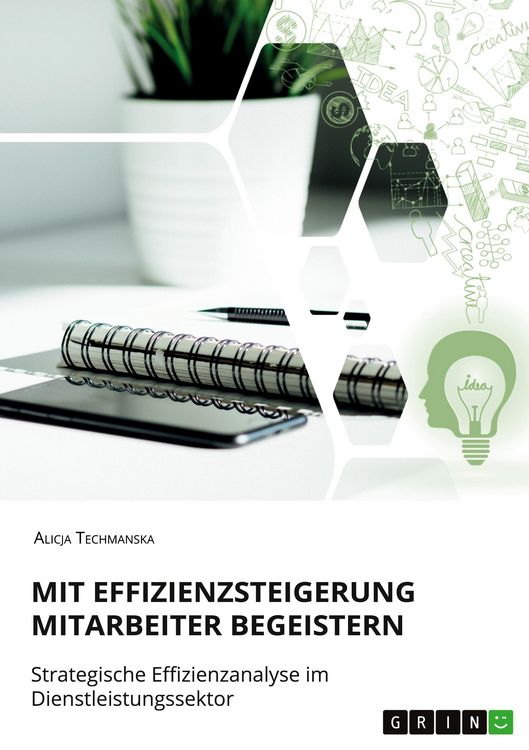 Produktbild: Mit Effizienzsteigerung Mitarbeiter begeistern. Strategische Effizienzanalyse im Dienstleistungssektor