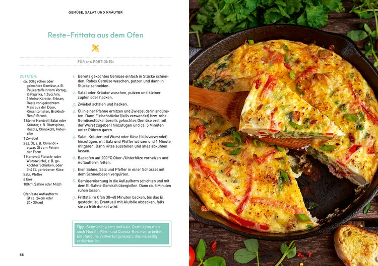 Produktbild: Die Clever-K&uuml;che: 100 % Geschmack &ndash; 0 % Lebensmittelverschwendung