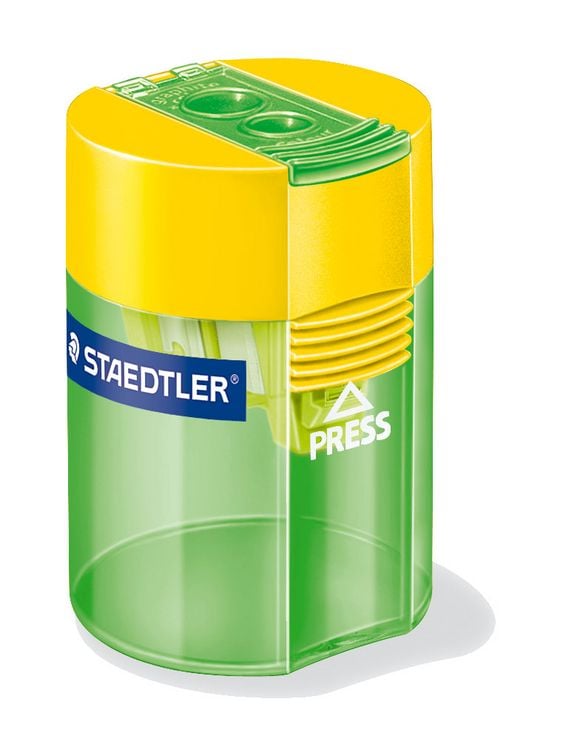Produktbild: STAEDTLER Schreib- und Zeichbedarf Doppelspitzdose farbig sortiert, 1 St&uuml;ck