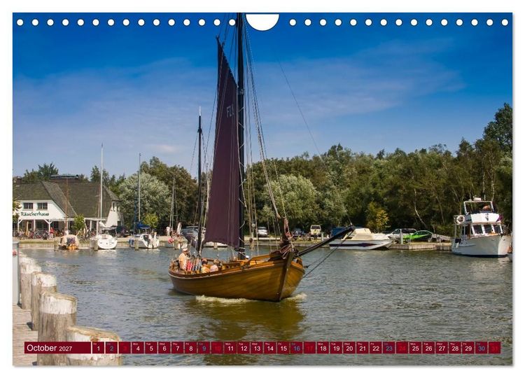 Produktbild: Mecklenburg-Western Pomerania. Impressions from the Baltic coast (Wall Calendar 2027 DIN A4 landscape), CALVENDO 12 Month Wall Calendar