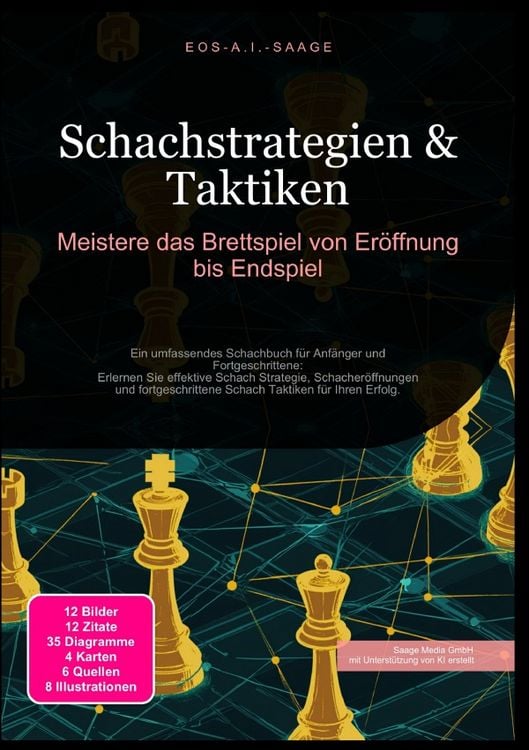 Produktbild: Schachstrategien &amp; Taktiken: Meistere das Brettspiel von Er&ouml;ffnung bis Endspiel