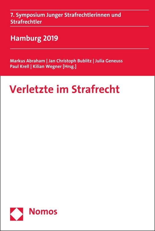 Produktbild: Verletzte im Strafrecht