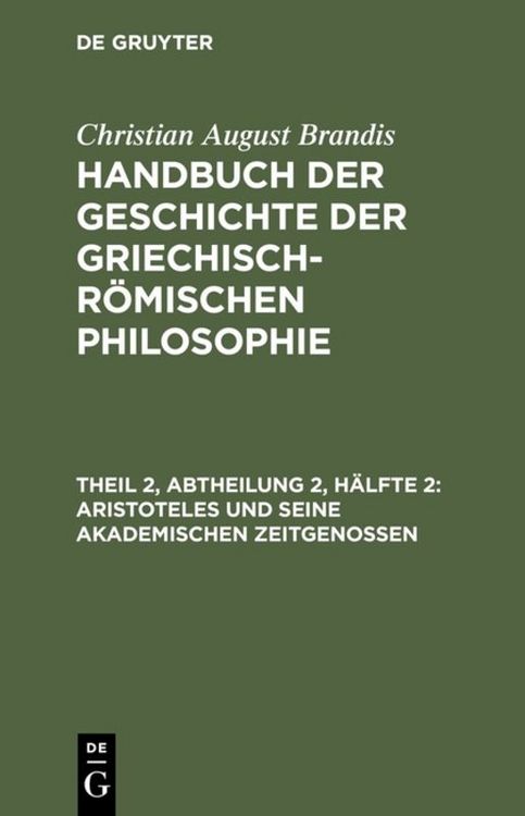 Produktbild: Aristoteles und seine akademischen Zeitgenossen