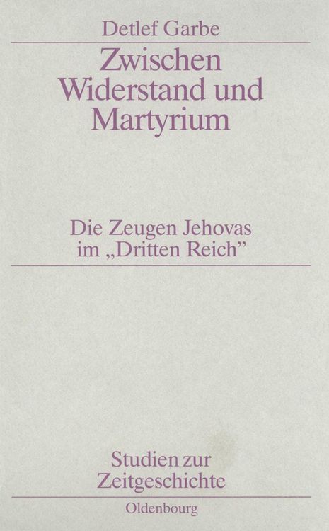 Produktbild: Zwischen Widerstand und Martyrium