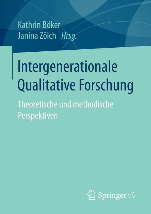Produktbild: Intergenerationale Qualitative Forschung