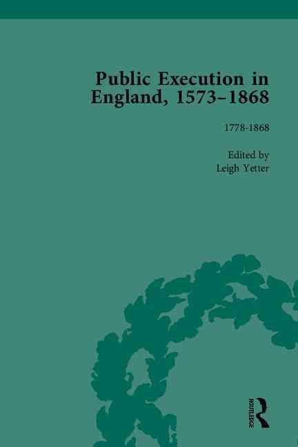 Produktbild: Public Execution in England, 1573 1868, Part II