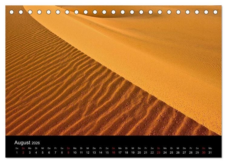 Produktbild: Sahara - S&uuml;dalgerien (Tischkalender 2026 DIN A5 quer), CALVENDO Monatskalender