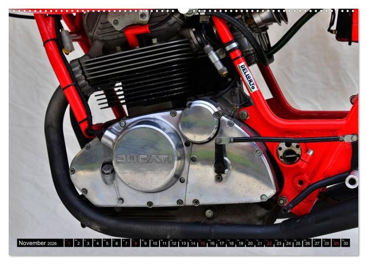 Produktbild: Ducati 500 Sport Desmo (Wandkalender 2026 DIN A2 quer), CALVENDO Monatskalender