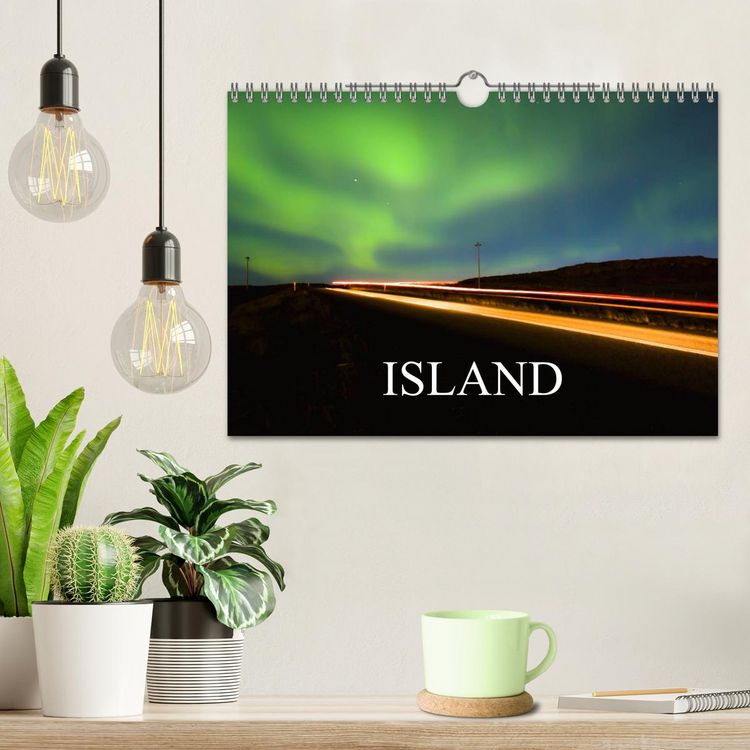 Produktbild: Island (Wandkalender 2026 DIN A4 quer), CALVENDO Monatskalender