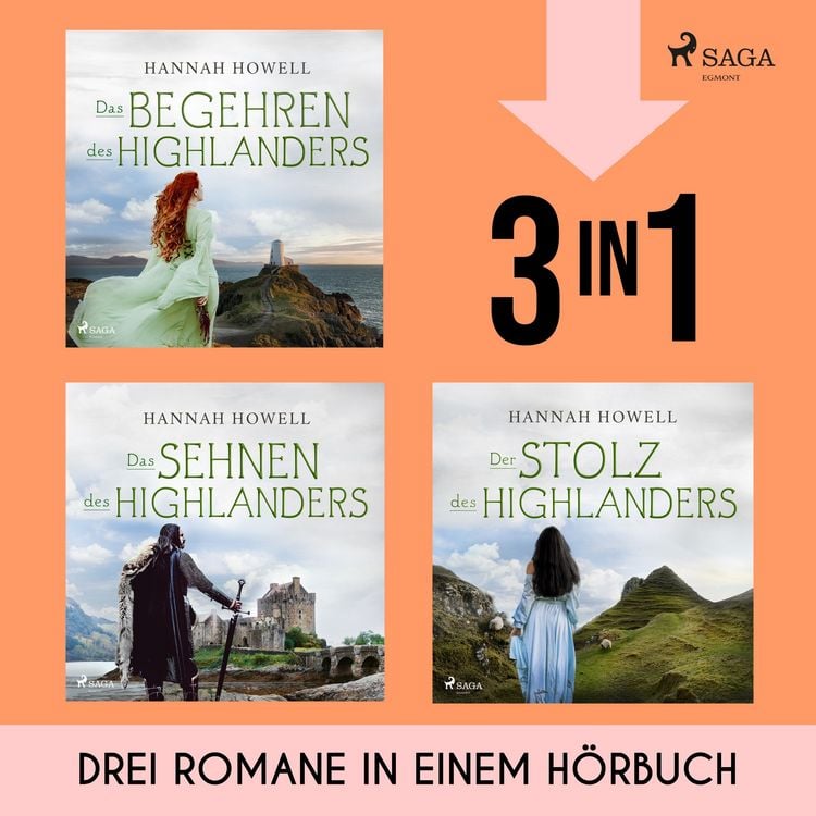 Produktbild: Das Begehren des Highlanders, Das Sehnen des Highlanders & Der Stolz des Highlanders