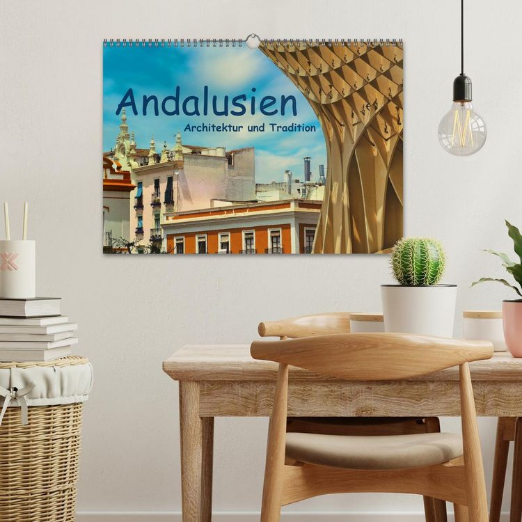 Produktbild: Andalusien, Architektur und Tradition (Wandkalender 2026 DIN A3 quer), CALVENDO Monatskalender