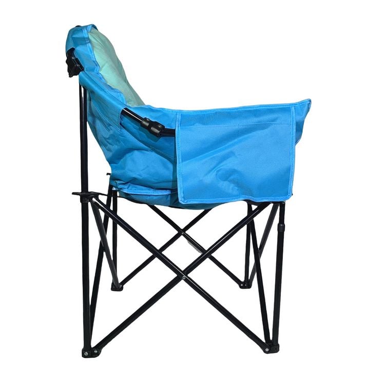 Produktbild: HTI-Living Klappbarer Komfortsessel mit weichem Velvet Bezug