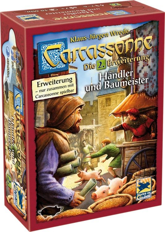 Produktbild: Carcassonne - Händler und Baumeister