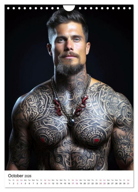 Produktbild: Tattoo Tales (Wall Calendar 2026 DIN A4 portrait), CALVENDO 12 Month Wall Calendar