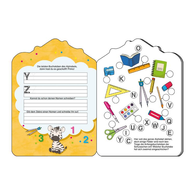 Produktbild: TR&Ouml;TSCH - &Uuml;bungsbuch Zum Schulstart Tierfreunde