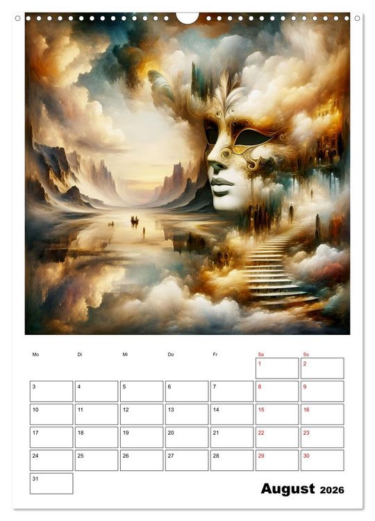 Produktbild: Treppen der Illusionen (Wandkalender 2026 DIN A3 hoch), CALVENDO Monatskalender