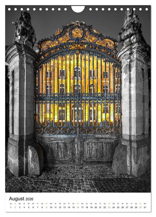 Produktbild: M&uuml;nster - erstrahlt bei Nacht (Wandkalender 2026 DIN A4 hoch), CALVENDO Monatskalender
