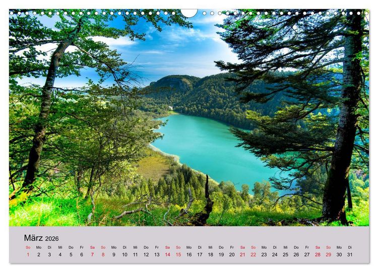 Produktbild: Wundervolles Frankreich (Wandkalender 2026 DIN A3 quer), CALVENDO Monatskalender