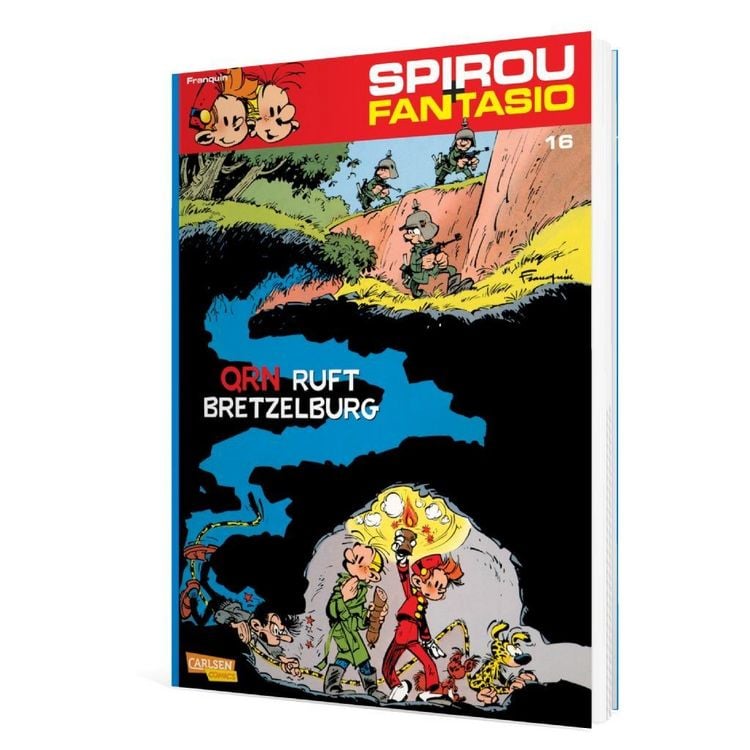 Produktbild: Spirou und Fantasio 16: QRN ruft Bretzelburg