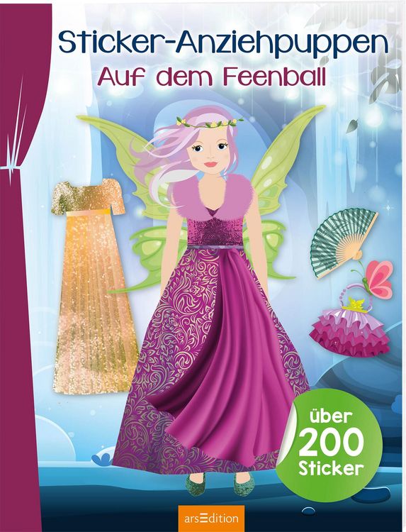 Produktbild: Sticker-Anziehpuppen &ndash; Auf dem Feenball