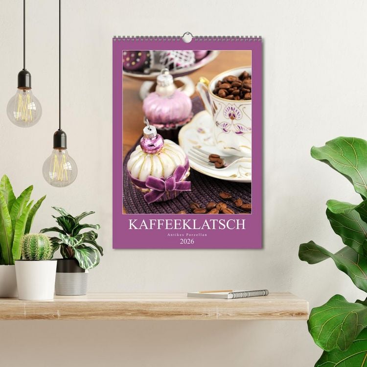 Produktbild: Kaffeeklatsch - Antikes Porzellan (Wandkalender 2026 DIN A3 hoch), CALVENDO Monatskalender