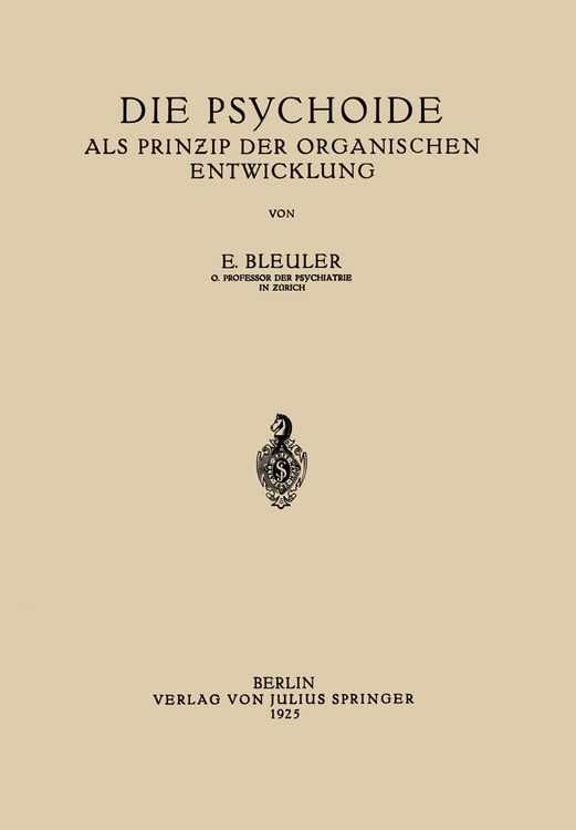 Produktbild: Die Psychoide