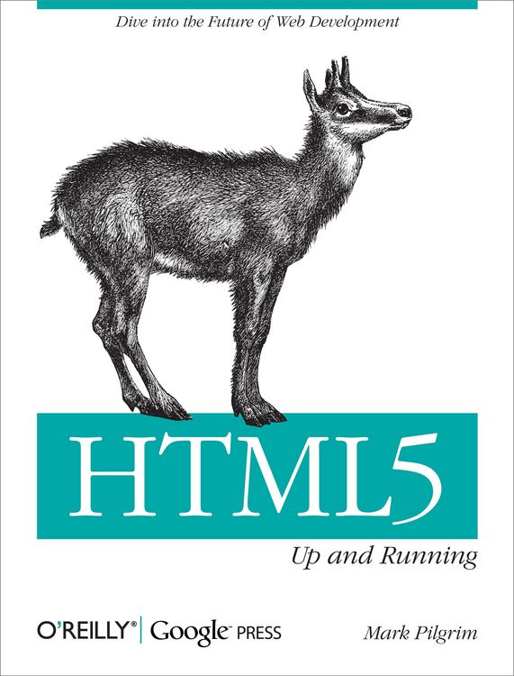 Produktbild: HTML5: Up and Running