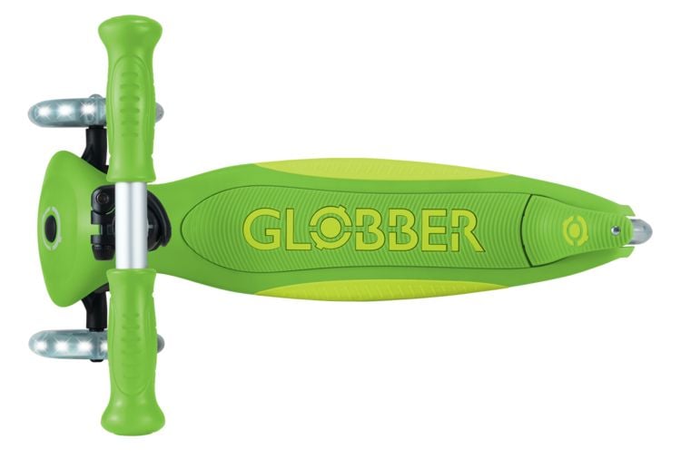 Produktbild: GLOBBER ELITE LIGHTS gr&uuml;n, mit Leuchtrollen