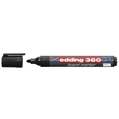 Produktbild: Edding 360 Whiteboardmarker A8 schwarz Rundspitze 1,5-3 mm