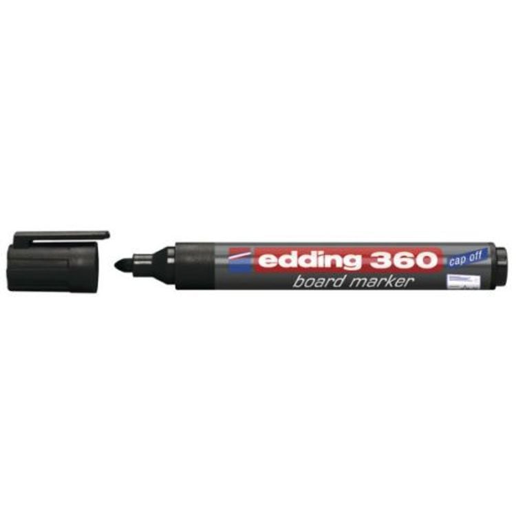 Bild vom Artikel Edding 360 Whiteboardmarker A8 schwarz Rundspitze 1,5-3 mm vom Autor 