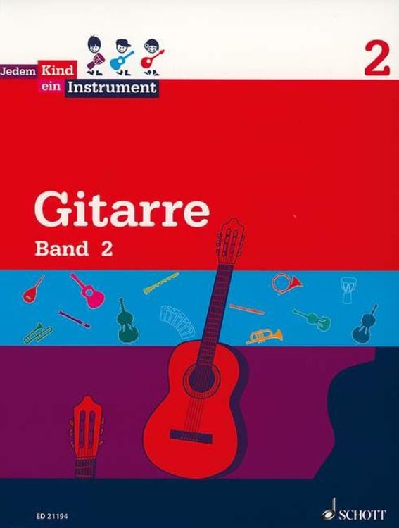 Bild vom Artikel Gitarre Band 2 - Jedem Kind ein Instrument vom Autor Burkhard Wolters