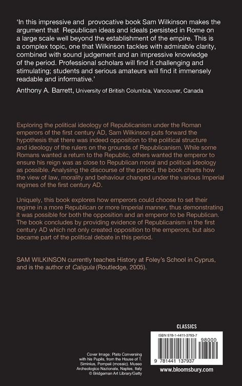 Produktbild: Republicanism during the Early Roman Empire