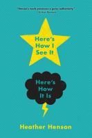 Produktbild: Here's How I See It--Here's How It Is