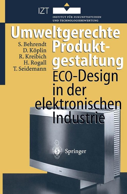 Produktbild: Umweltgerechte Produktgestaltung