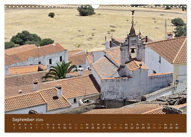 Produktbild: Extremadura Spanien (Wandkalender 2026 DIN A3 quer), CALVENDO Monatskalender