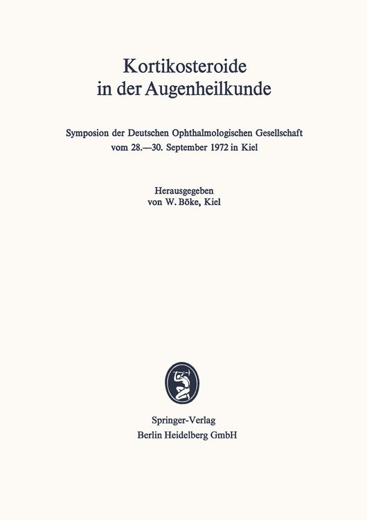 Produktbild: Kortikosteroide in der Augenheilkunde
