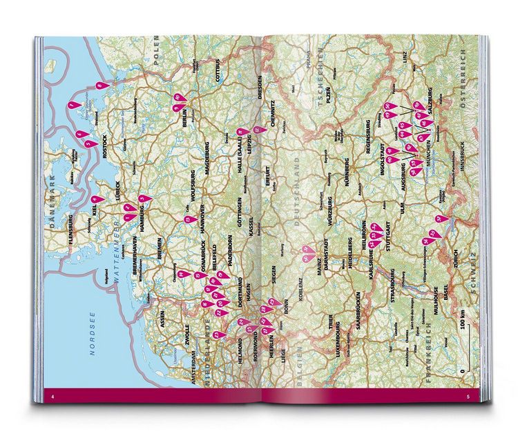 Produktbild: Die 50 sch&ouml;nsten Fahrradziele in Deutschland