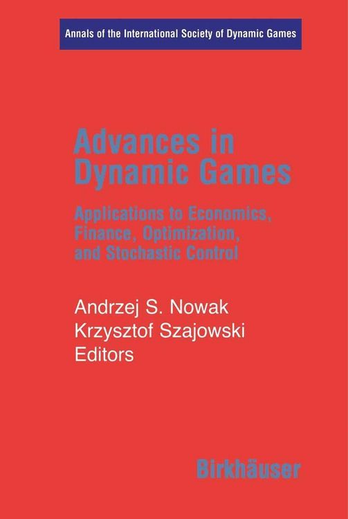 Produktbild: Advances in Dynamic Games