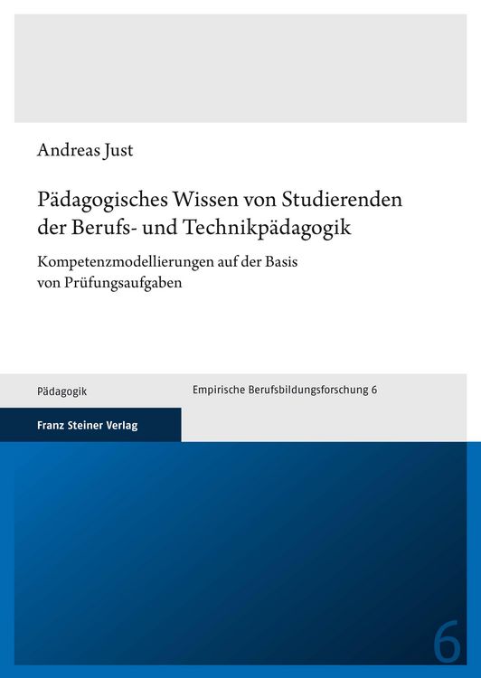 Produktbild: P&auml;dagogisches Wissen von Studierenden der Berufs- und Technikp&auml;dagogik