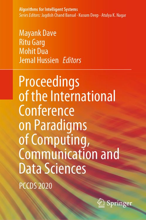 Produktbild: Proceedings of the International Conference on Paradigms of Computing, Communication and Data Sciences