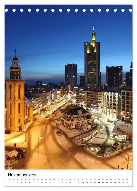 Produktbild: Frankfurt am Main 2026 Bilder vom Taxifahrer (Tischkalender 2026 DIN A5 hoch), CALVENDO Monatskalender
