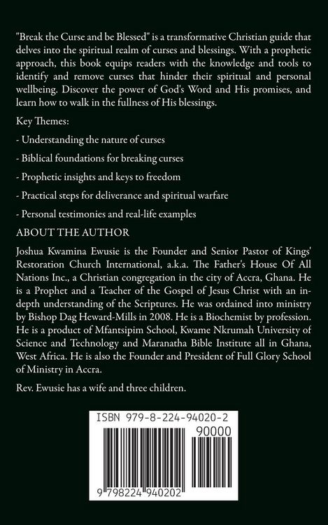 Produktbild: Break The Curse And Be Blessed
