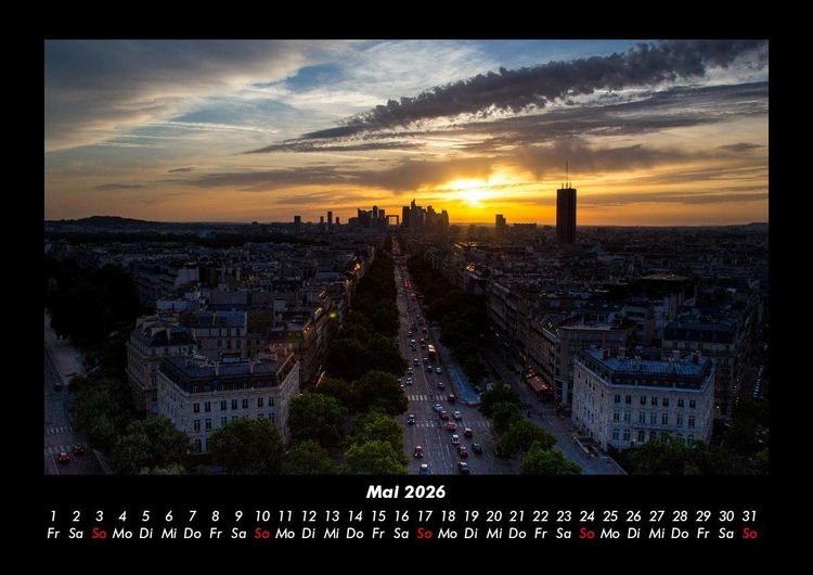 Produktbild: Sonnenuntergang 2026 Fotokalender DIN A3