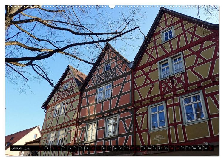 Produktbild: Sehenswertes Bensheim an der Bergstra&szlig;e (hochwertiger Premium Wandkalender 2026 DIN A2 quer), Kunstdruck in Hochglanz