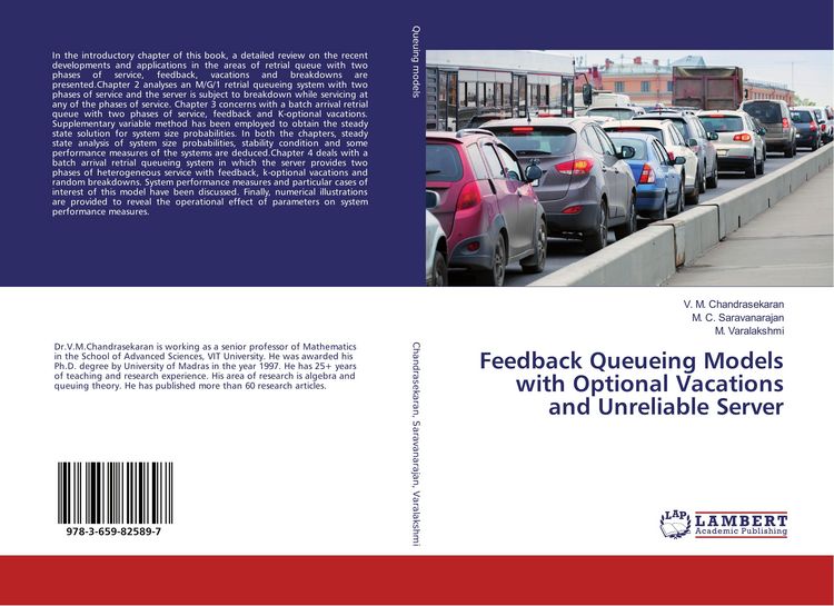 Produktbild: Feedback Queueing Models with Optional Vacations and Unreliable Server