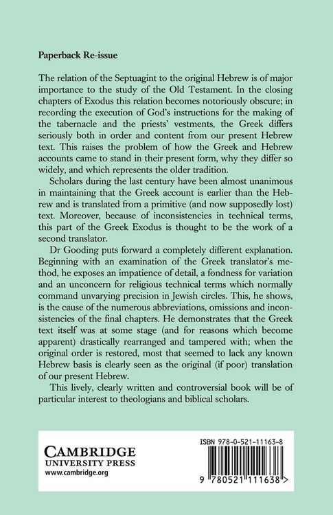 Produktbild: The Account of the Tabernacle