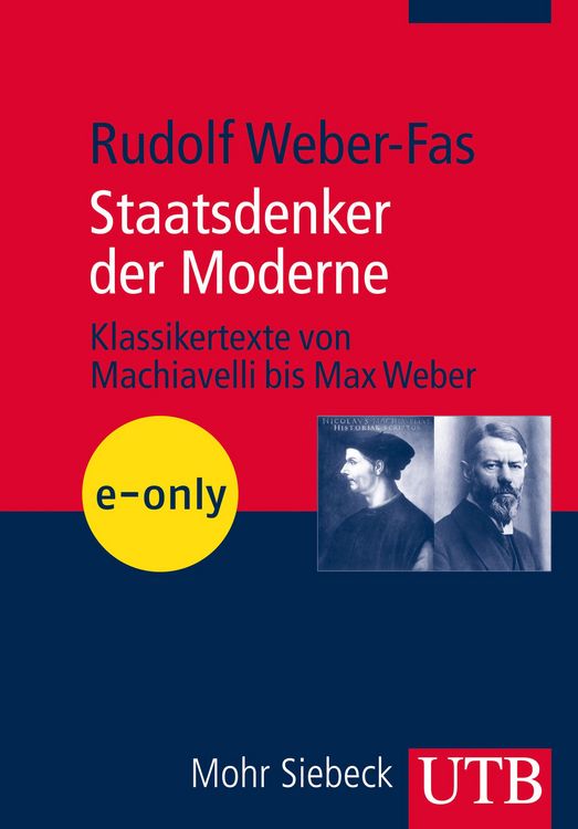 Produktbild: Staatsdenker der Moderne