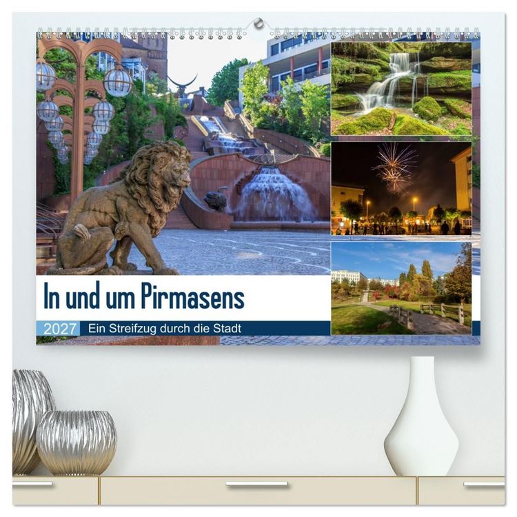Produktbild: In und um Pirmasens (hochwertiger Premium Wandkalender 2027 DIN A2 quer), Kunstdruck in Hochglanz