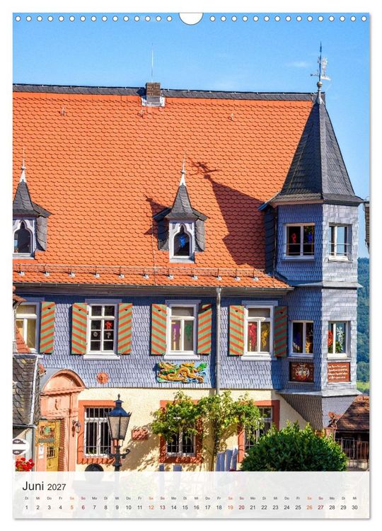 Produktbild: Lindenfels im Odenwald (Wandkalender 2027 DIN A3 hoch), CALVENDO Monatskalender
